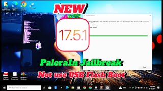 Palera1n Jailbreak iOS 1751  iOS 150  Not use USB Flash Boot  On iPhone 7 788X devices [upl. by Glaab]