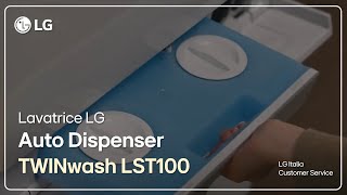 Signature LG  Auto Dosatore detersivo Lavatrice Smart TWINWash™ LST100 [upl. by Kcirddet]