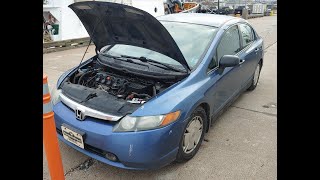 Overdue oil change on the Turd Civic [upl. by Okim]