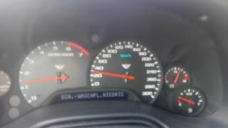 Corvette C5 0300 on Bord Top Speed [upl. by Bradstreet]