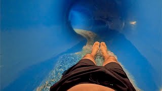 Tunnel Water Slide at Therme Amadé [upl. by Neeneg]