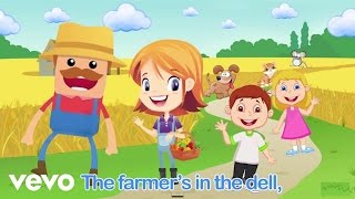 evokids  The Farmer In The Dell  Nursery Rhymes  Kids songs [upl. by Yraht]