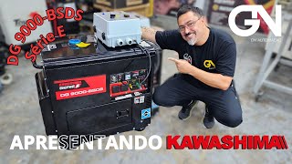 APRESENTAMOS GERADOR KAWASHIMA DIESEL SÉRIE E [upl. by Kaya]