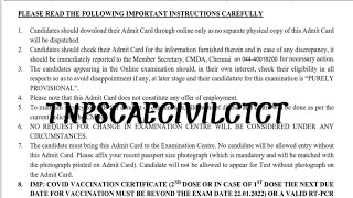 cmda Exam instructions for candidates vaccination certificate and rtpcr test compulsory or notcmda [upl. by Castora]