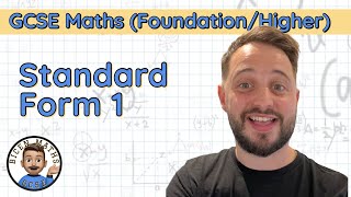 Standard Form 1 • What is it Ordering numbers • GCSE Maths FoundationHigher 🧮 [upl. by Toulon924]