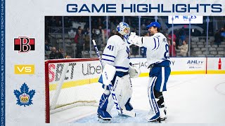 Toronto Marlies vs Belleville Senators  Game Highlights  January 12 2024 [upl. by Snowber]