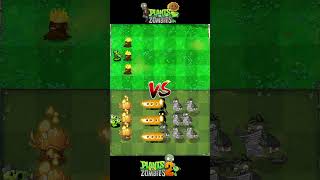 PVZ1 Vs PVZ2 Threepeater  Torchwood Vs Newspaper Zombie  Plants vs Zombies 2 pvz2 pvz2gameplay [upl. by Oigaib]