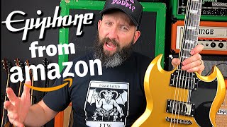 Epiphone SG G400 Pro 1961 Limited Edition Guitar  Does It Drone [upl. by Aibonez]