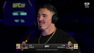 Tom Aspinall sees openings’ in Jon Jones’ game after watching UFC 309  ESPN MMA [upl. by Aerdnek]