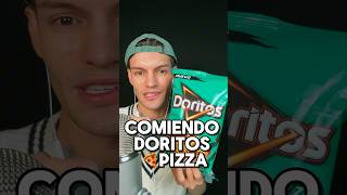 COMIENDO LOS NUEVOS DORITOS SABOR PIZZA 🍕 asmr shorts asmrvideo eating [upl. by Leonard]