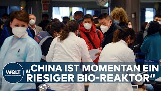 SORGE VOR NEUEN CORONAVARIANTEN Mehrere EULänder führen Testpflicht für Reisende aus China ein [upl. by Yborian]