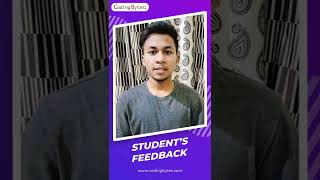 Watch Feedback of Yatin Panchal Student about quotCoding Bytesquot Institute  C and C Course Review [upl. by Ennovi]