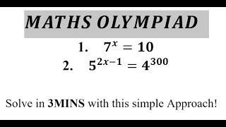 Easy Maths Olympiad Question [upl. by Hamlet823]