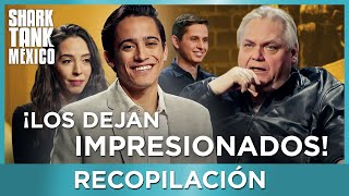 ¡Los 5 emprendedores más impresionantes hasta ahora  Shark Tank México [upl. by Ayekam]