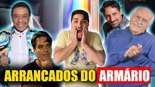 FAMOSOS QUE FORAM ARRANCADOS DO ARMARIO [upl. by Flodnar]