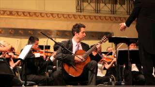 Leo Brouwer Guitar Concerto No 3 quotElegiacoquot Movements 2 amp 3 Zane Forshee [upl. by Nylirak]