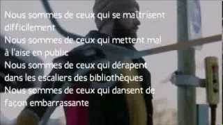 Fauve ≠ De ceux clip et paroles [upl. by Nehgem]