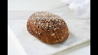 Flaxseedonly Loaf of Bread  stepbystep tutorial 20 [upl. by Melville159]