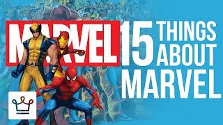 15 Things You Didnt Know About MARVEL [upl. by Tinya]