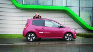 Renault Twingo phase II 15 DCi roadtest English Subtitles [upl. by Burack]