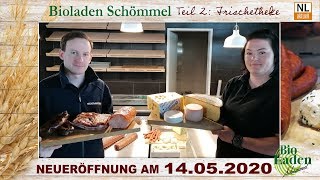 Cottbus  Bio Laden Schömmel feiert Neueröffnung am 140520 Teil 2 Frischetheke [upl. by Ahtabat]