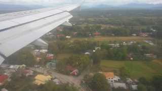 AIRPLANE LANDING AT LAOAG INTERNATIONAL AIRPORT [upl. by Lednem483]