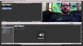 how to record and export webcam video using iMovie [upl. by Eciruam]