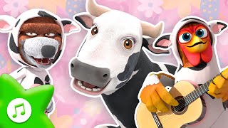 La Vaca Lola ¡NUEVA VERSIÓN 🐮 Canciones Infantiles 👨🏻‍🌾 LA GRANJA DE ZENÓN [upl. by Krissy]