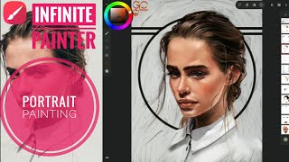 Infinite Painter Portrait Painting [upl. by Sauer]