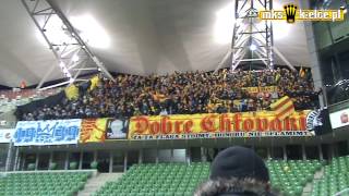 Legia Warszawa  KORONA KIELCE 10  doping 14022014 r [upl. by Athalla]