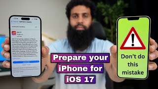 Prepare your iPhone for iOS 17  iOS 17 Update Warning amp Step by step guide [upl. by Ycniuqed]