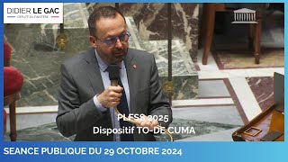 PLFSS 2025  extension du dispositif TODE aux CUMA  partie 22 [upl. by Onirefez]