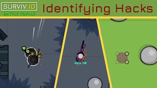 Identifying Hackers in Survivio  Aimbot Auto Melee Spinbot [upl. by Esila305]