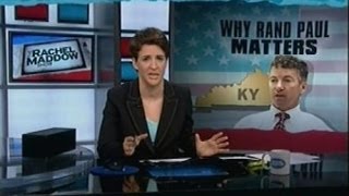 Rand Paul Wants To Duel Rachel Maddow [upl. by Riva]