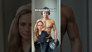 Dermatologist Reacts To Bodybuilders Acne Advice dermatologist [upl. by Eulau]