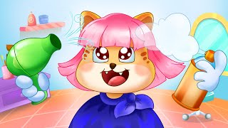 My Beauty Salon Song 🎼🎶🌈 Kids Songs amp Nursery Rhymes  Childrens Music Videos  Pinky Pig [upl. by Hannus463]