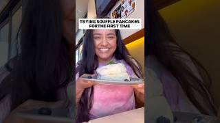 Have you ever tried a soufflé pancake asian dessert mango lasvegas food shorts travel [upl. by Politi375]