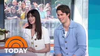 Anne Hathaway and Nicholas Galitzine talk chemistry in ‘Idea of You’ [upl. by Domineca]