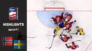 Schweden feiert Kantersieg Norwegen – Schweden 19  Highlights  IIHF EishockeyWM 2019  SPORT1 [upl. by Acilef]