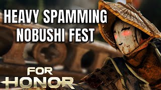 Heavy Spamming Nobushi Fest For Honor [upl. by Ihtraa270]