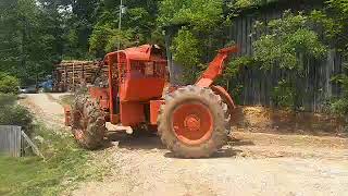 1984 Timberjack 230A Skidder 2nd Vid [upl. by Anivel]