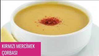 Aşçıların sır gibi sakladığı lokanta tarzı kırmızı mercimek çorbası nasıl yapılır mercimek çorbası [upl. by Clite407]