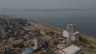 🇵🇾 Paraguay Encarnación   Drone Flight [upl. by Learsi]