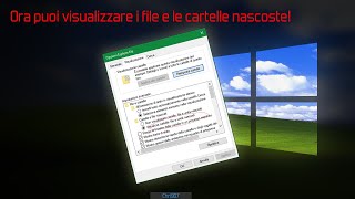 Ecco come visualizzare cartelle e file nascosti su Windows da xp in poi [upl. by Danyelle]