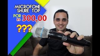 microfone top shure por R 30000 [upl. by Correna722]