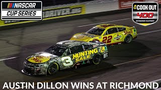 Austin Dillon Wins At Richmond [upl. by Esiuol]