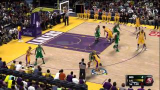 NBA 2K11 Demo Gameplay HD  Lakers vs Celtics [upl. by Jaan]