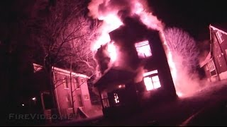 2 house fires within one hour Fire Helmet Cam [upl. by Colburn]