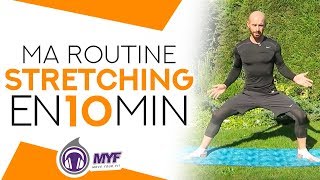 MA ROUTINE STRETCHING en 10min  Websérie FITNESS TRANSFORMATION by MYF 2190 [upl. by Anyah]