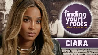 Ciara Discovers Her Family’s ‘Unfortunate’ History  Finding Your Roots  Ancestry® [upl. by Rhu]